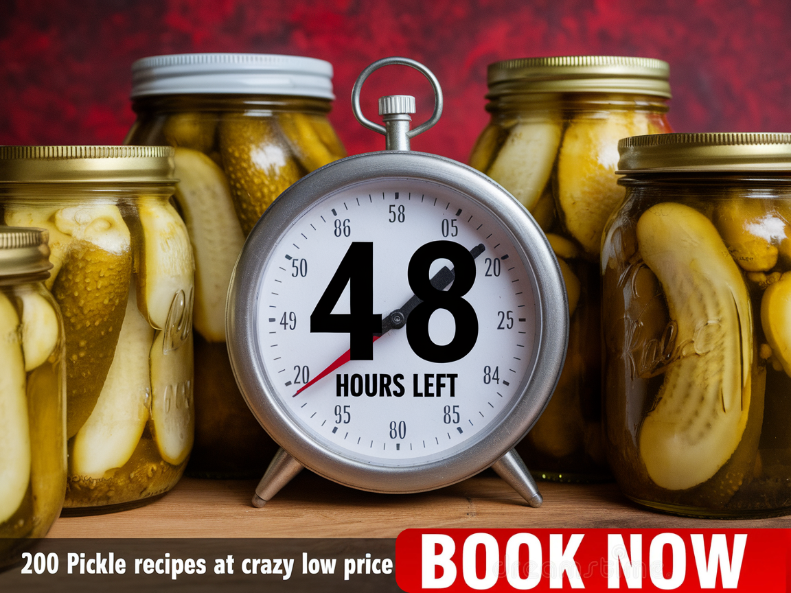 Pickle Cookbook $3.99