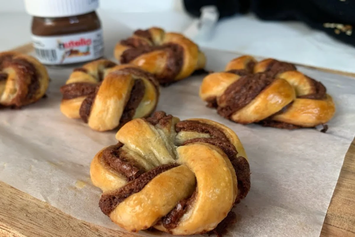 nutella pastry puff recipe