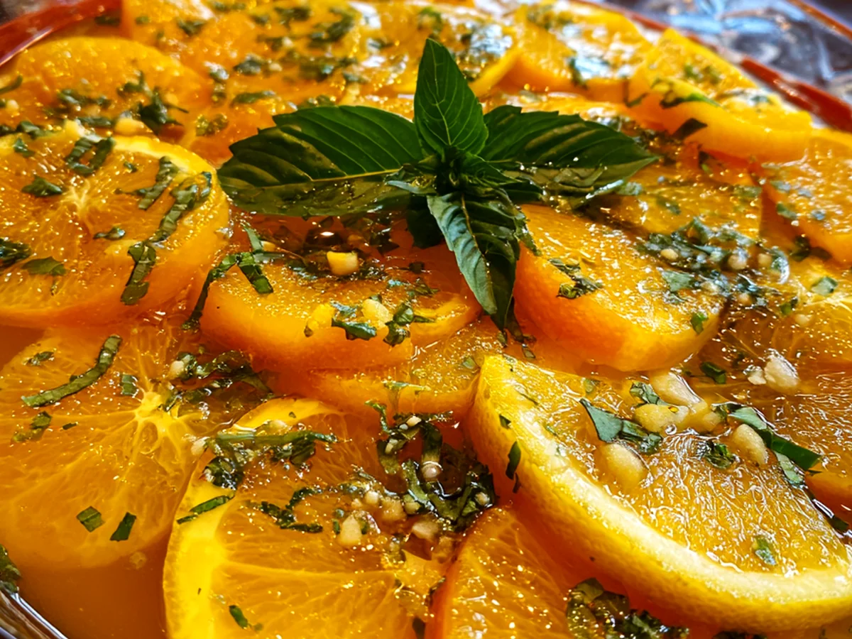 Delicious Zesty Citrus-Basil Bliss Syrup