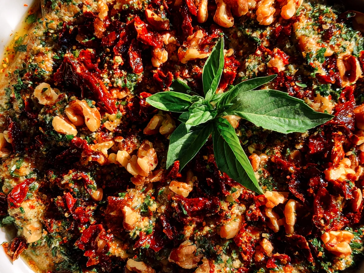 Best Zesty Sun-Dried Tomato Herb Delight Pesto