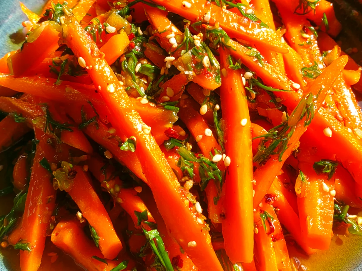 Fantastic Fiery Ginger-Carrot Crunch Pickles