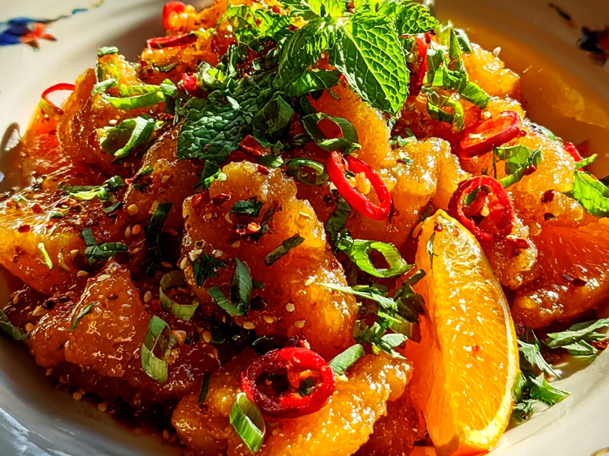 Zesty Ginger Chili Syrup Delight Method