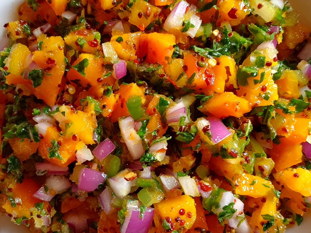 Mango-Carrot Tango: A Zesty Relish Delight Recipe
