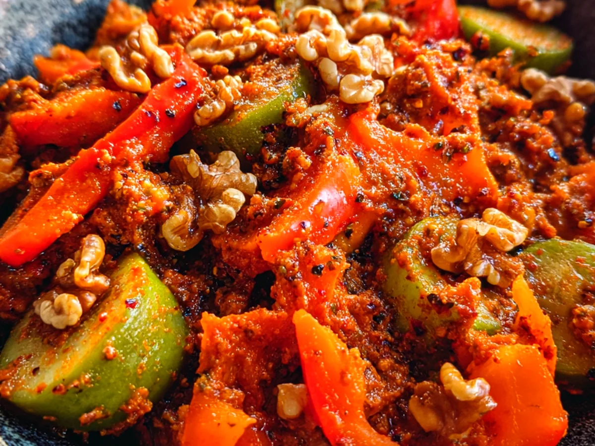 Smoky Walnut & Red Pepper Delight Tutorial