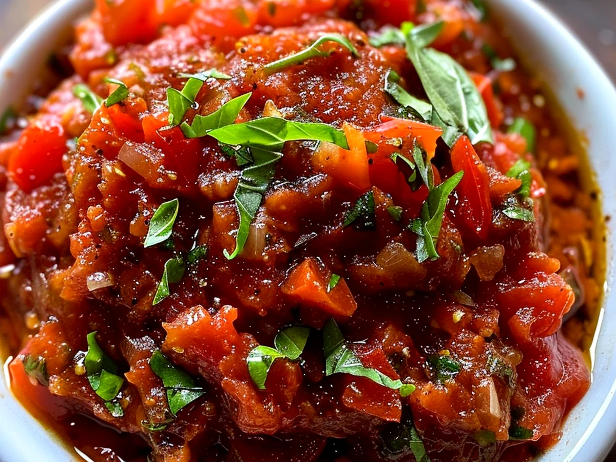 Perfect Smoky Roasted Pepper & Tomato Bliss