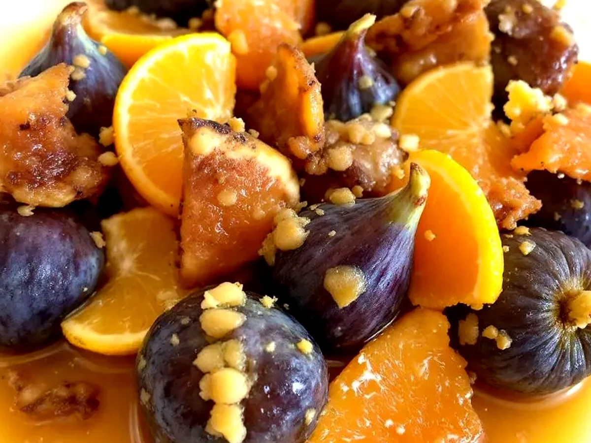 Zesty Citrus Ginger Fig Marmalade Delight