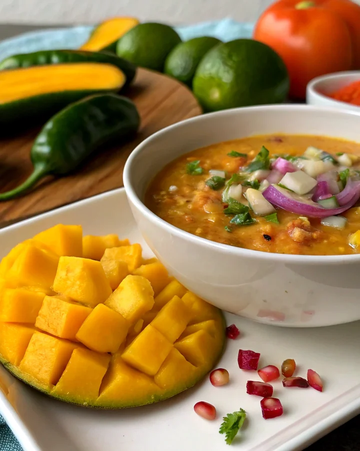 Tropical Mango-Habanero Hot Sauce Bliss