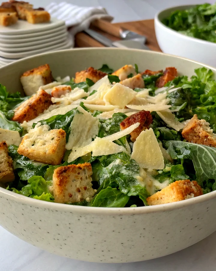 Mediterranean Caesar Salad: A Savory Taste Adventure