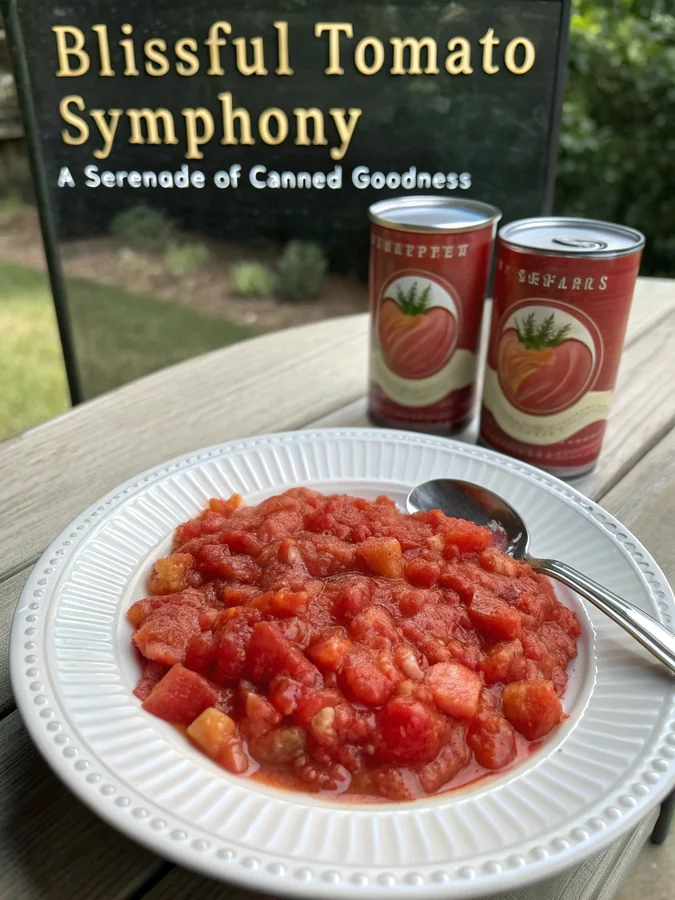 Tomato Harmony: Creamy Bliss in Every Spoonful