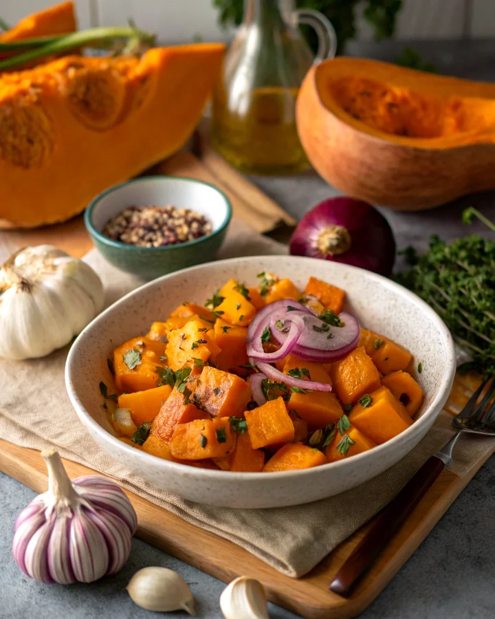 Autumn Bliss: Creamy Butternut Squash & Apple Soup