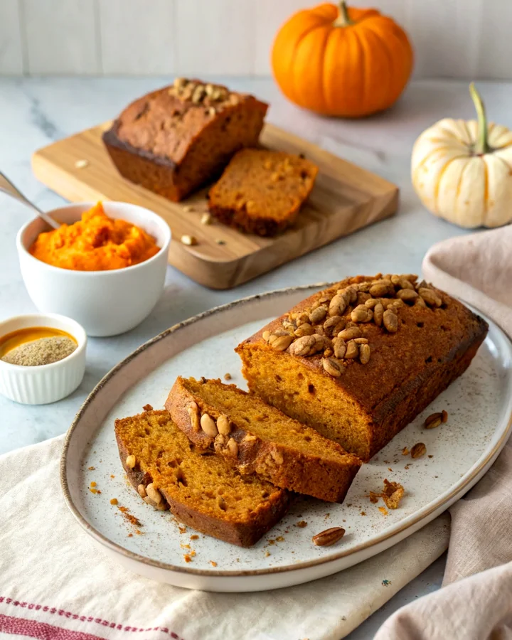 Autumn Bliss Pumpkin Bread Delight