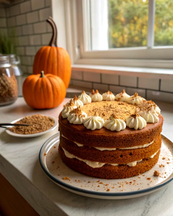 Pumpkin Spice Cake: A Whimsical Autumn Treat