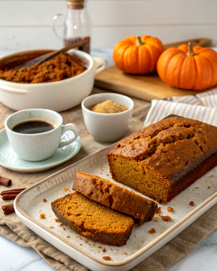Autumns Cozy Pumpkin Bread Bliss