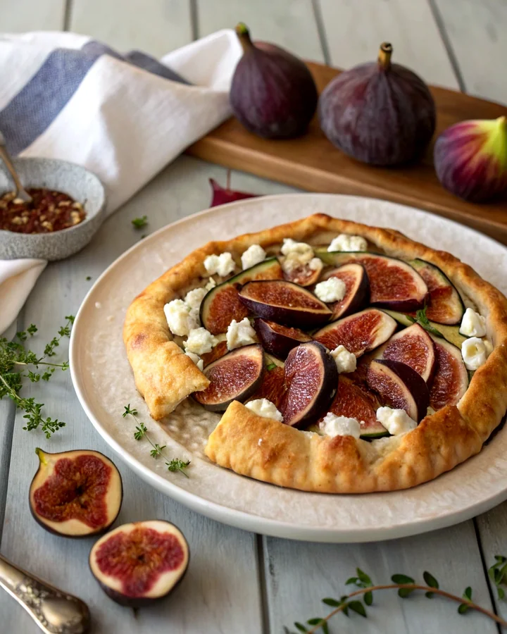 Fig and Goat Cheese Galette: A Whimsical Delight