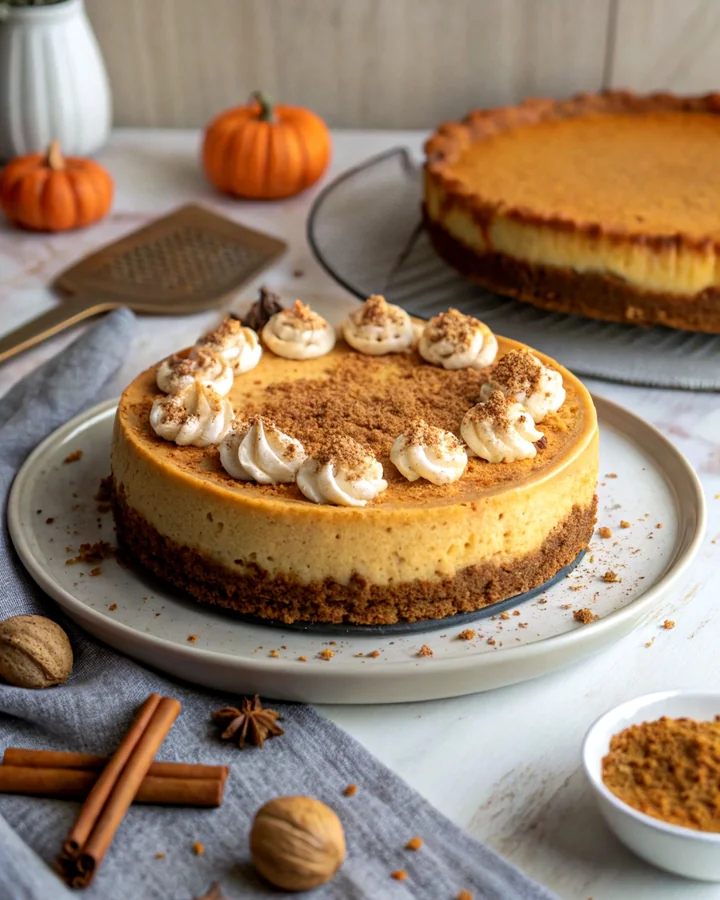 Pumpkin Spice Cheesecake Bliss for Fall Celebrations