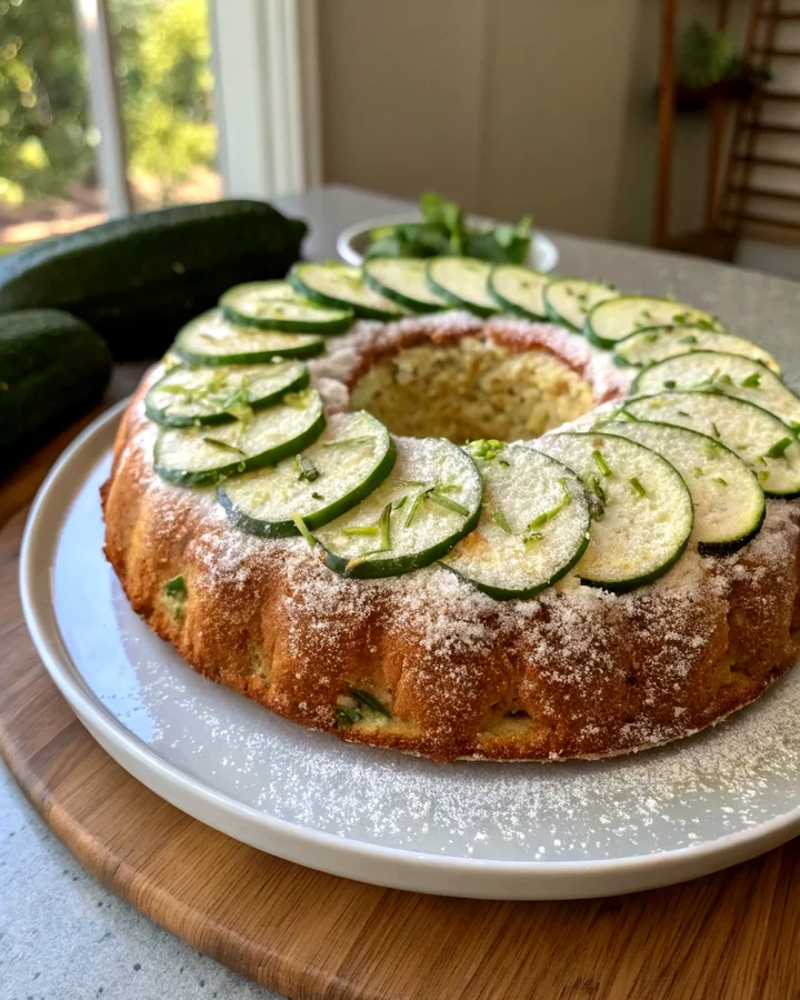 Garden Bliss Zucchini Cake: A Whimsical Treat