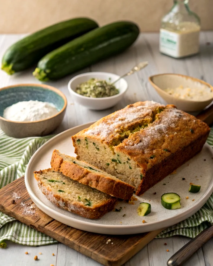 Zesty Zucchini Bread: A Sweet and Nutty Surprise