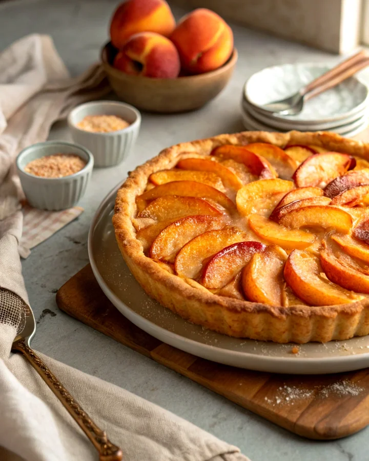 Peach Paradise Pie: A Slice of Summer Delight