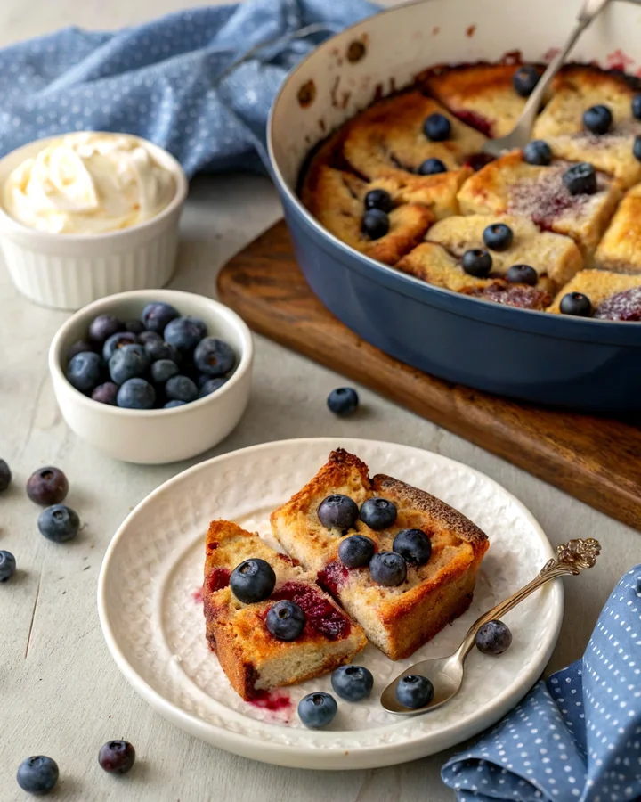 Blueberry Bliss French Toast Bake Delight