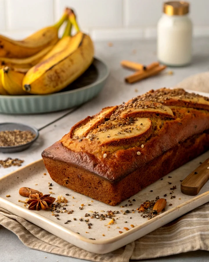 Spiced-Up Whimsical Banana Bread Delight
