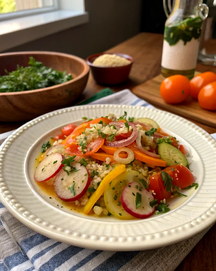 Zesty Carnival Veggie Pickles for a Flavorful Crunch