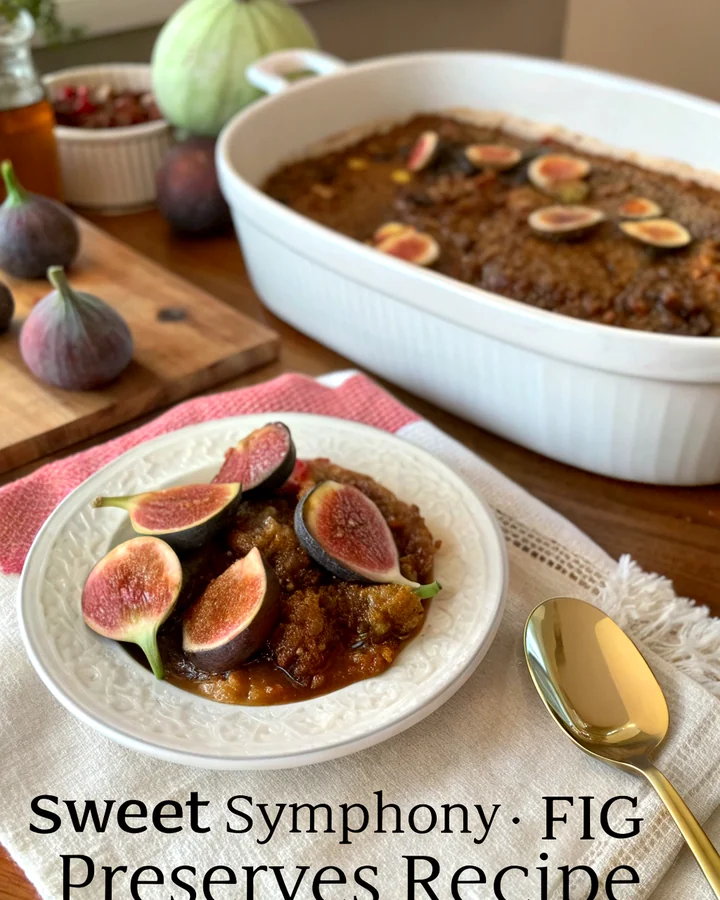 Fig Delight: Sweet Preserves to Savor