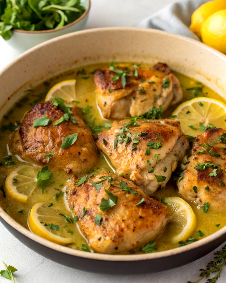 Zesty Lemon Herb Chicken Thighs for a Flavorful Feast