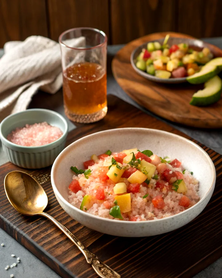 Zesty Pink Salt Monjaro: A Refreshing 5-Minute Drink