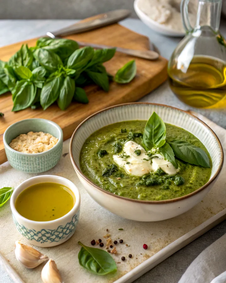 Whipped Basil Bliss: A 10-Minute Flavor Sensation