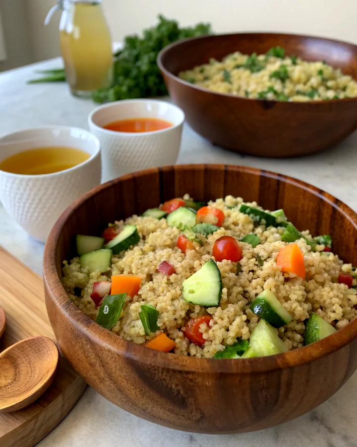 Zesty Quinoa Salad: A Diabetes-Friendly Delight