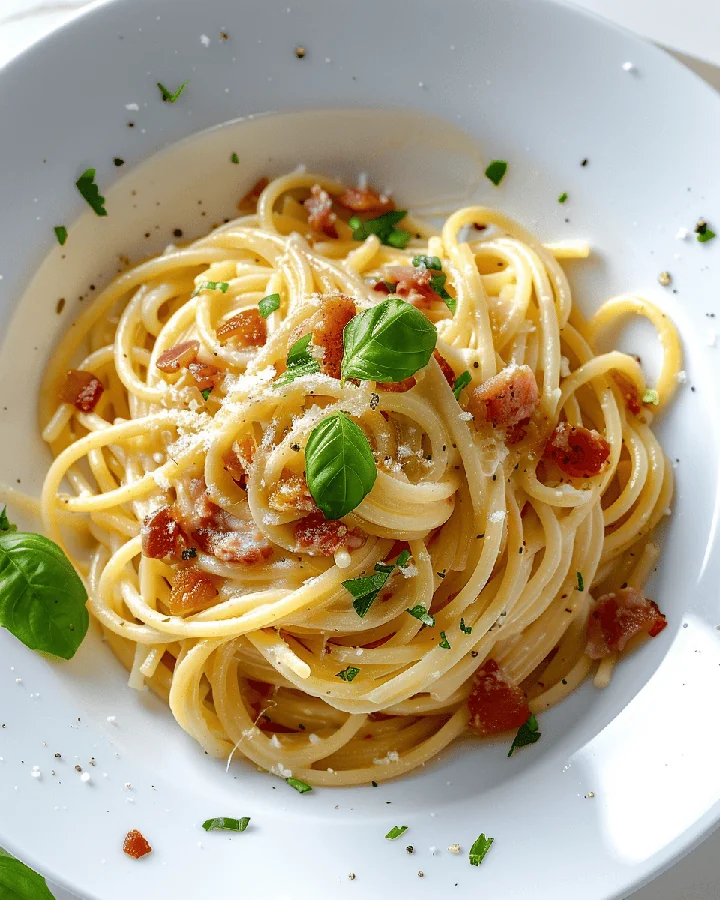 Elegant Carbonara: A 15-Minute Italian Delight