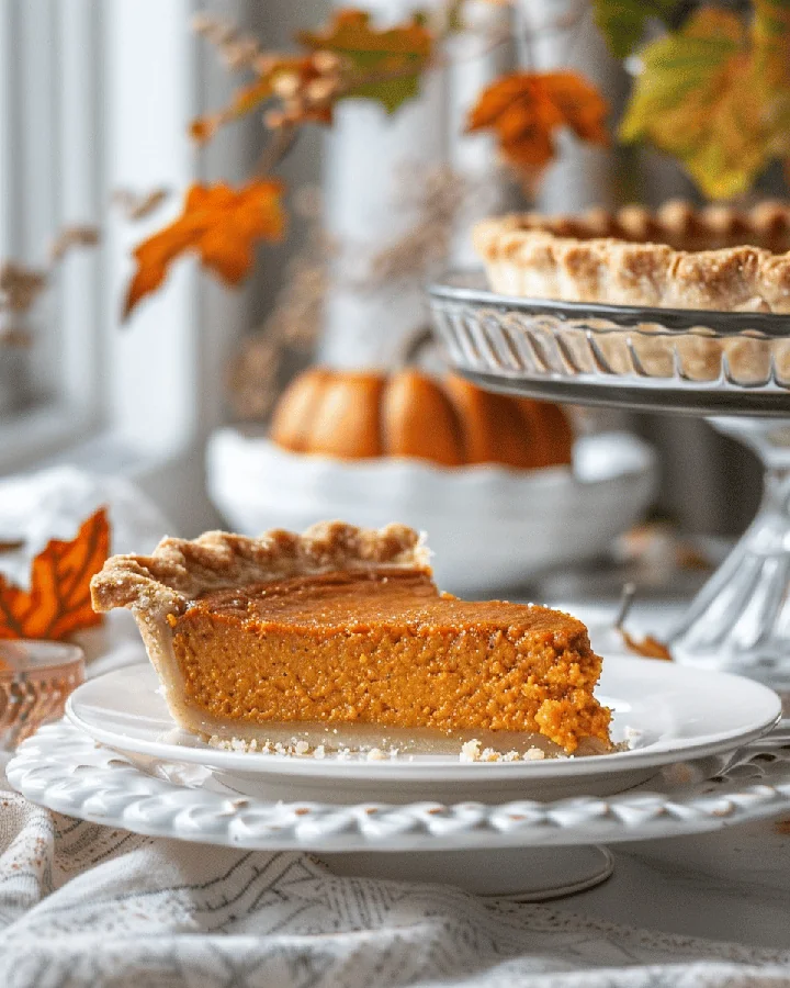 Autumn Delight: Enchanted Pumpkin Pie Perfection